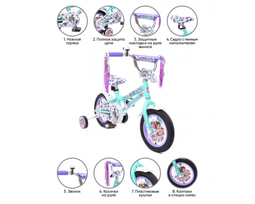 Велосипед 12 радиус Navigator ''Enchantimals''